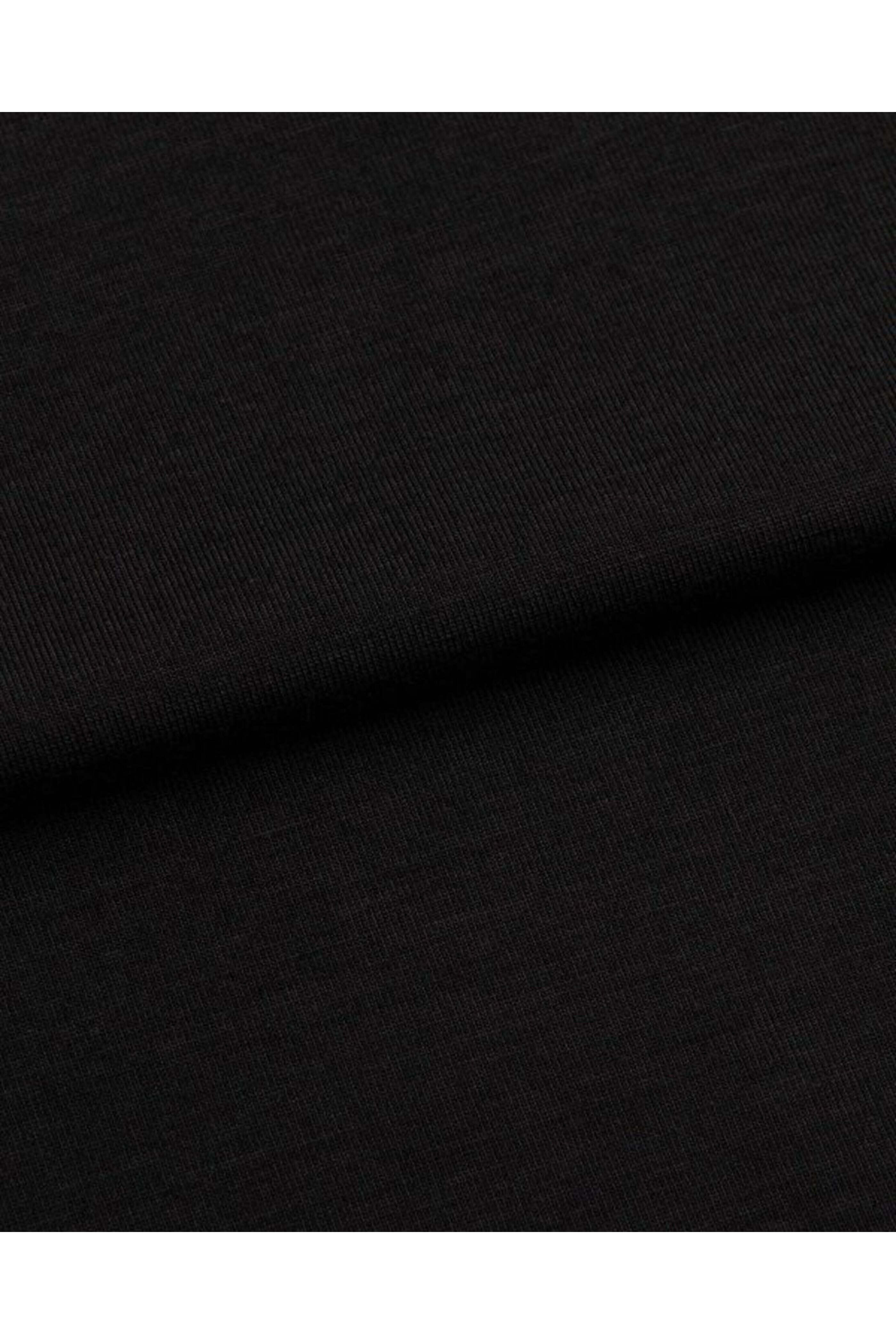 Derek Rose - Basel Jersey Knit Track Pant in Black