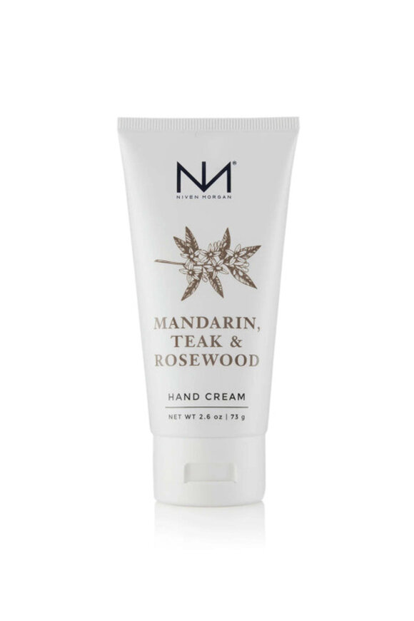 Niven Morgan Mandarin, Teak & Rosewood Travel Hand Cream - view 1