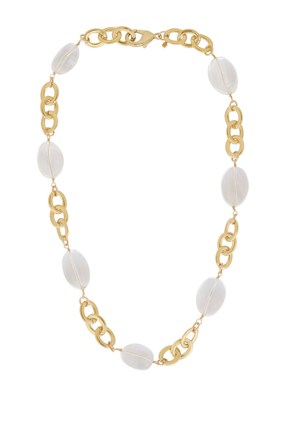 Cristina V. Clear Quartz Necklace