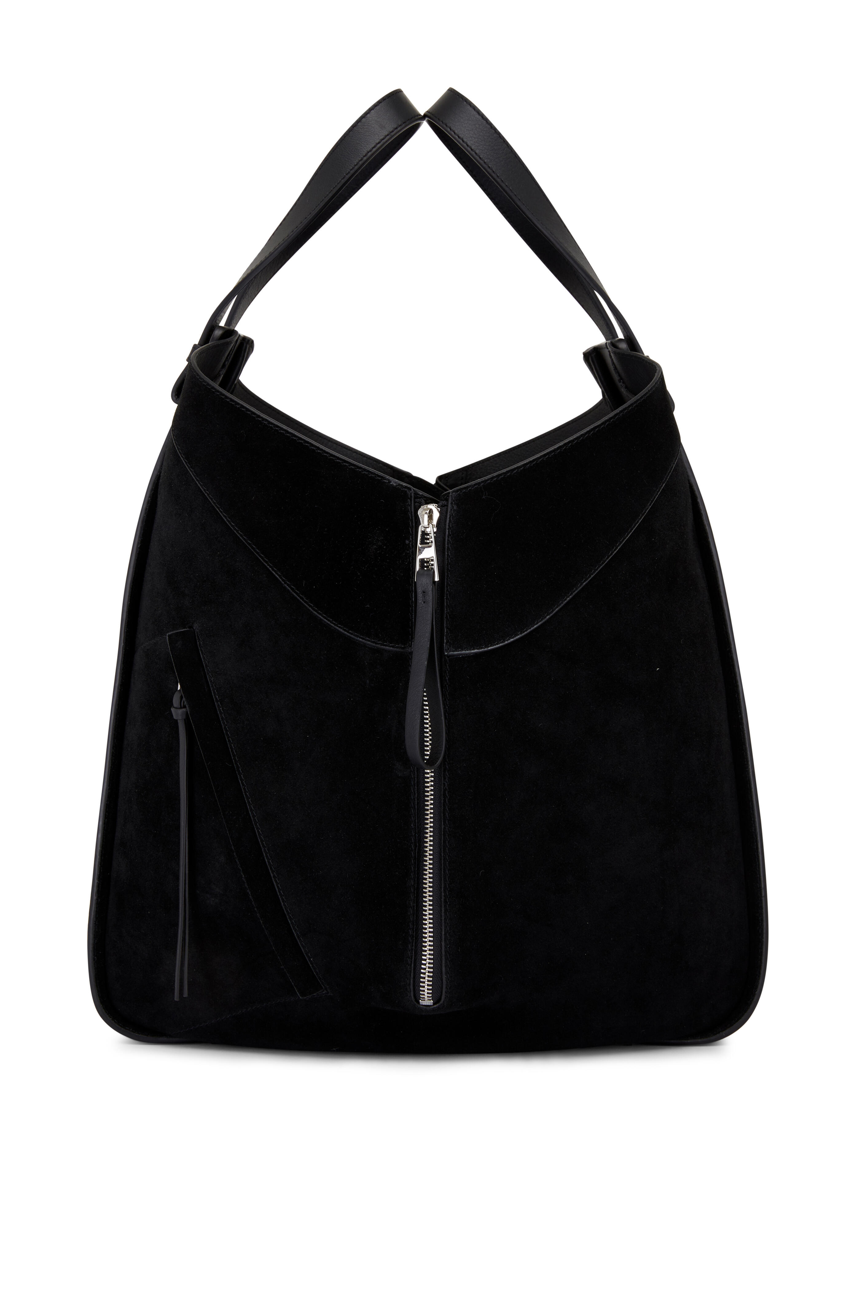 Black suede hobo online bag uk