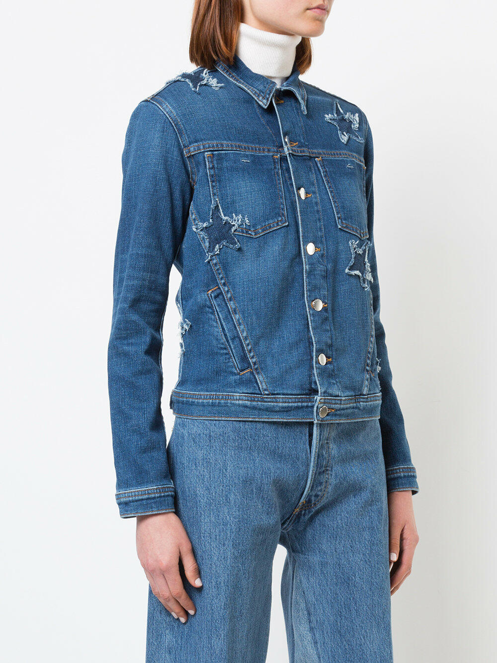 L'Agence - Celine Star Slim Fit Jean Jacket