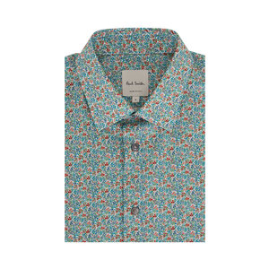 Paul smitn Fabric Floral Collage長袖シャツ Paul smitn Fabric Floral Collage長袖シャツ PAUL SMITH Fabric