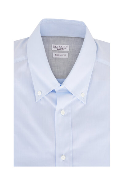 BRUNELLO CUCINELLI /ライトブルーポロシャツ Sサイズ BRUNELLO CUCINELLI /ライトブルーポロシャツ Sサイズ Brunello