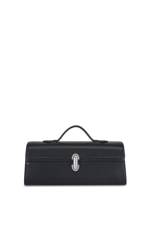 Savette Slim Symmetry Black Leather Pochette - view 1