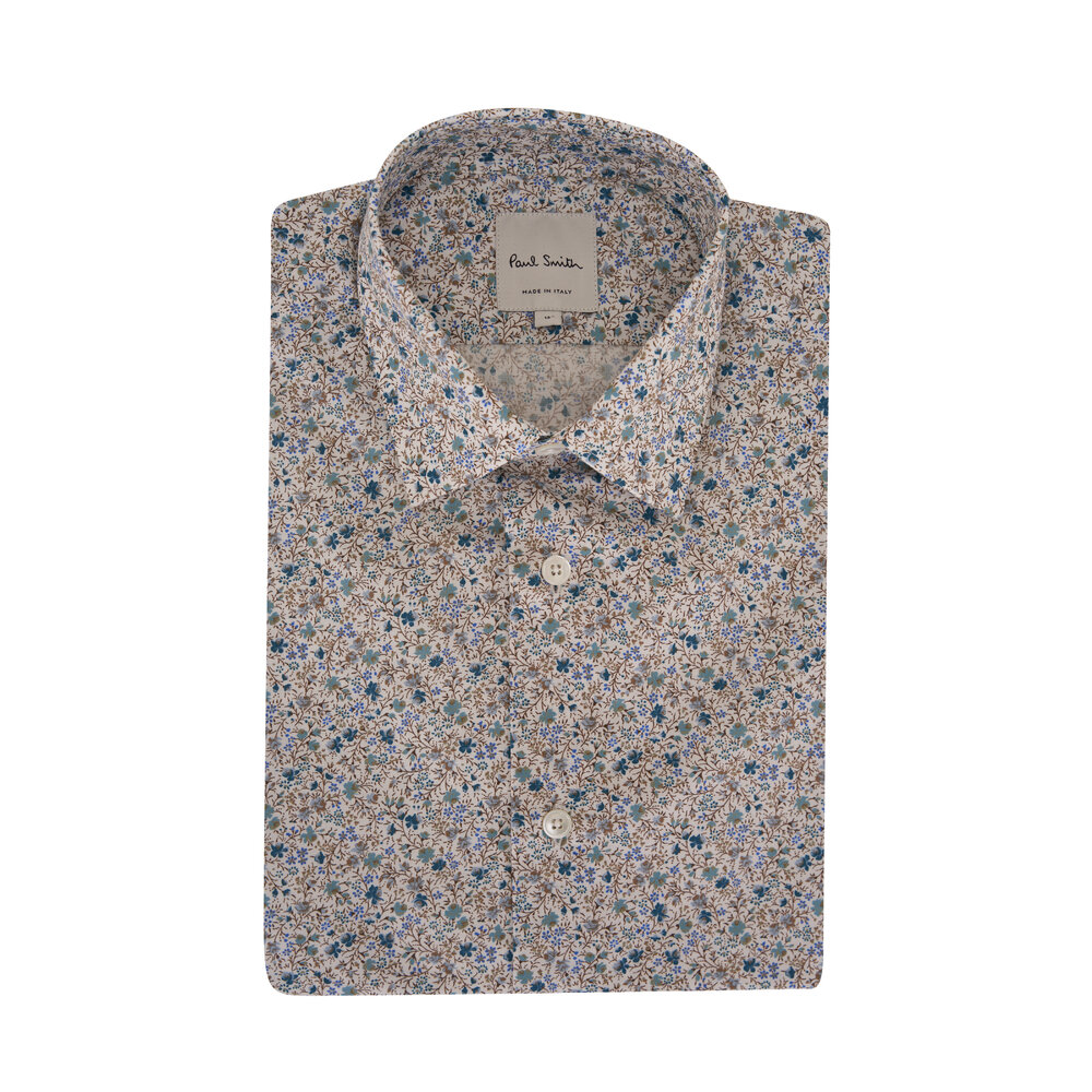 PaulSmith 13AW TRIANGLE しゃがめ PRINT SHIRT