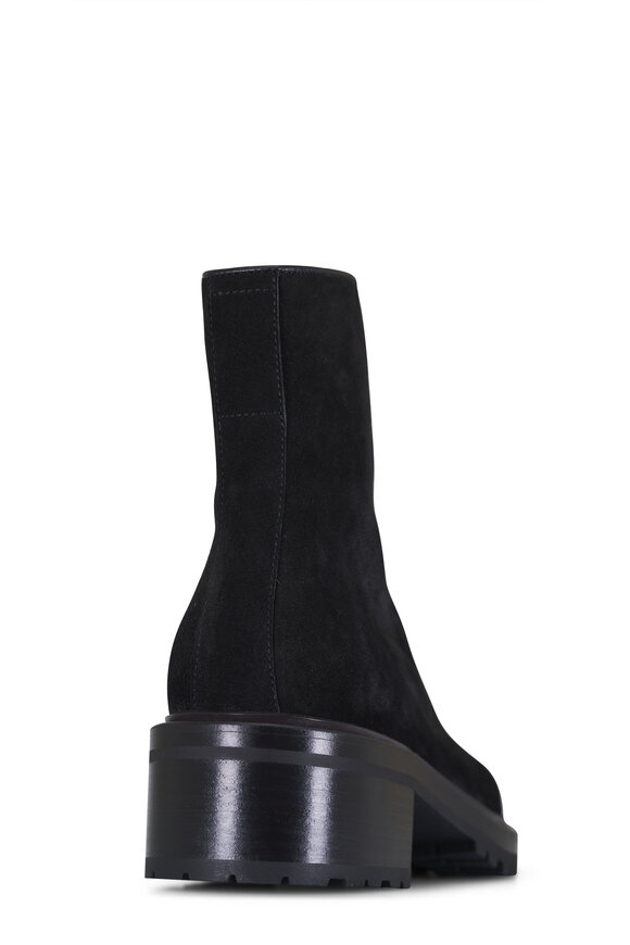 The Row Sporty Black Suede Hiking Boot - view 3