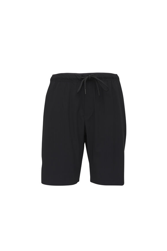 Deke SolarX Black Stretch Tech Shorts