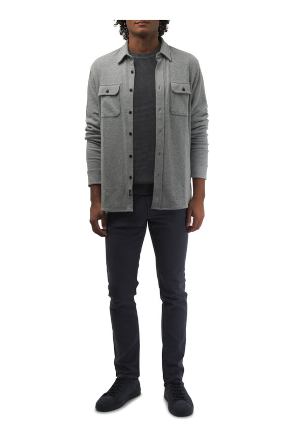 Faherty Brand - Navy Blue Stretch Terry Pant