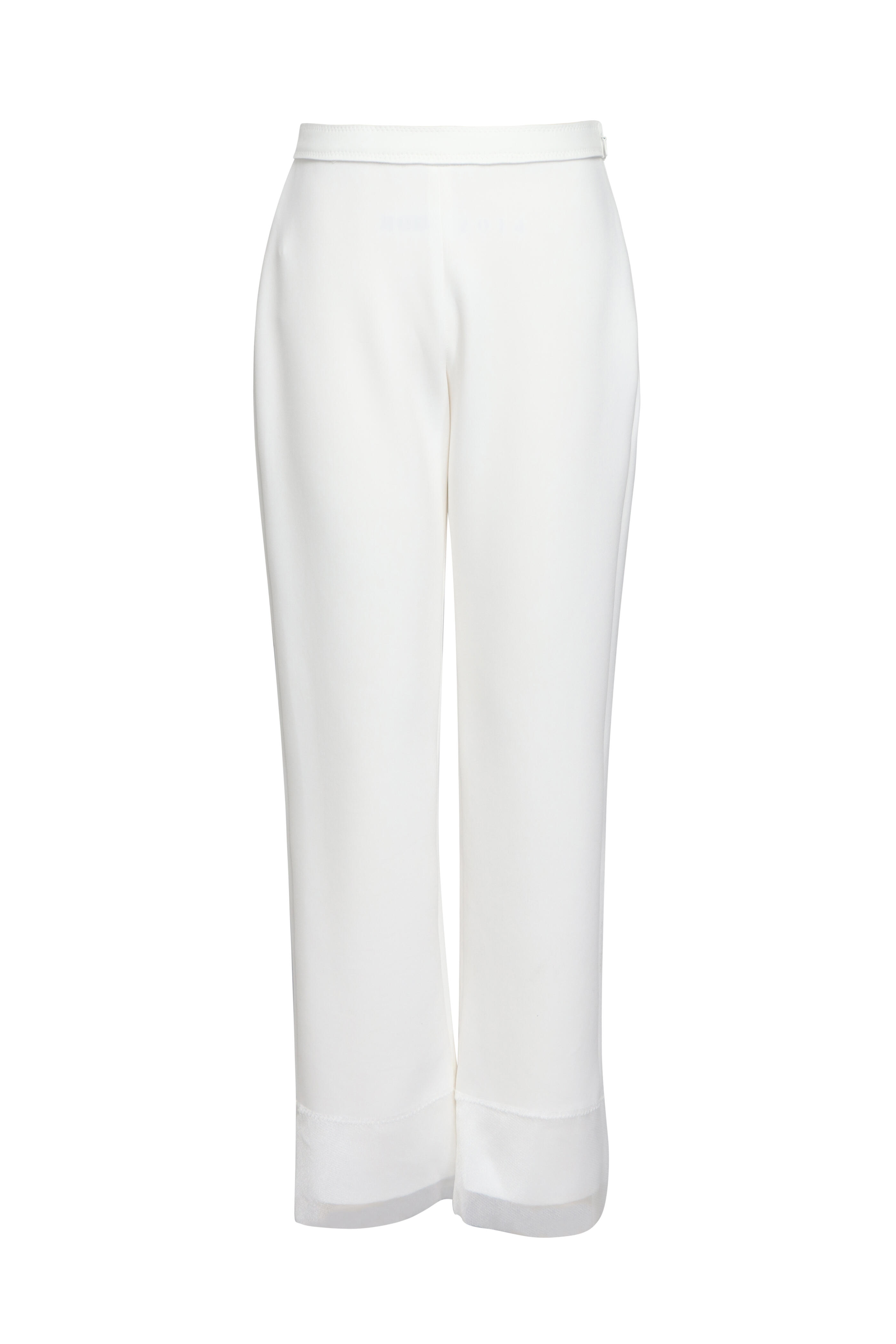 Marie Saint Pierre - Sanute White Slim Leg Pant