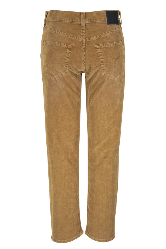 R13 Romeo Golden Brown Stretch Corduroy Pant - view 2