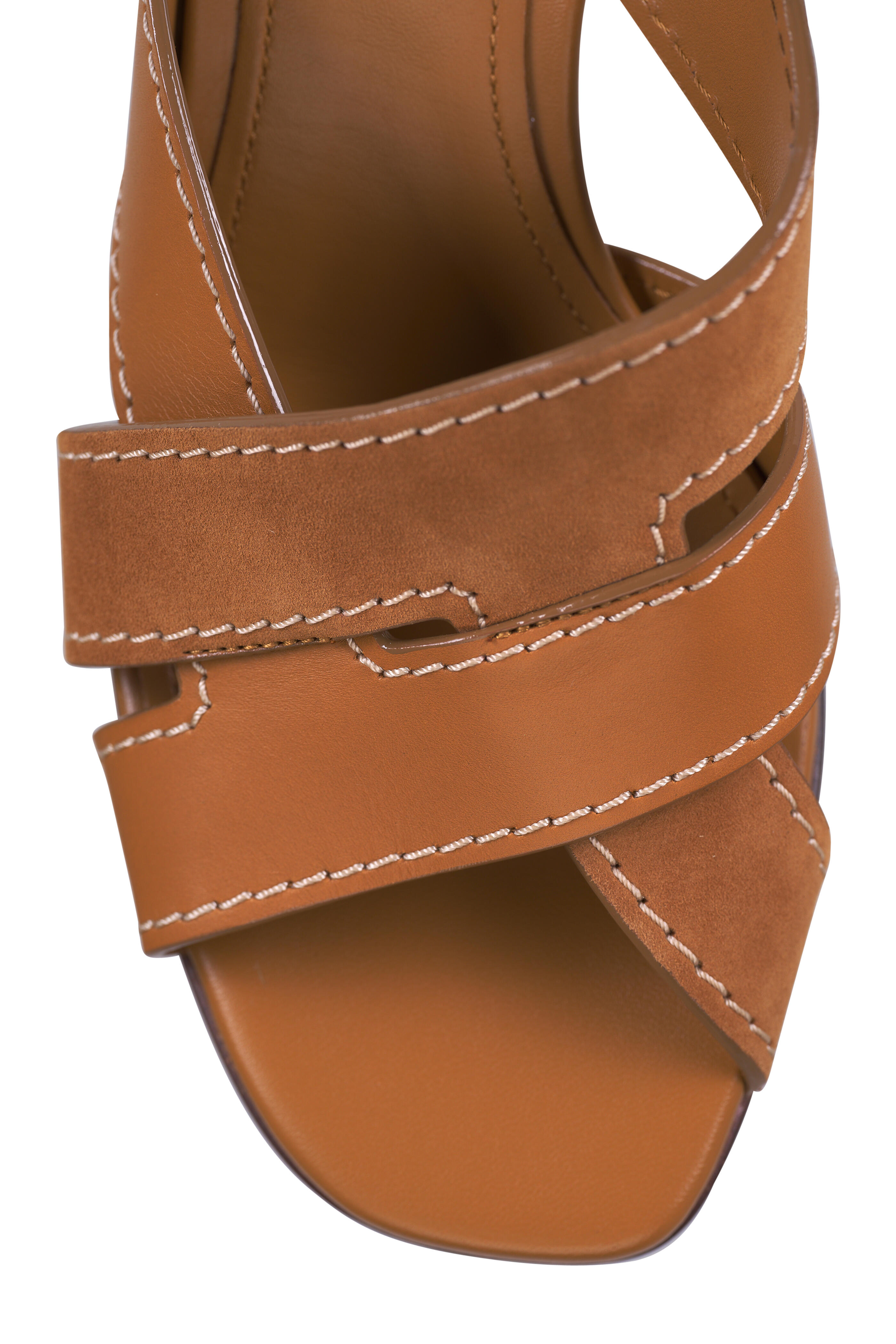 Tod's - Sand Cuoio Leather Sandal, 55mm