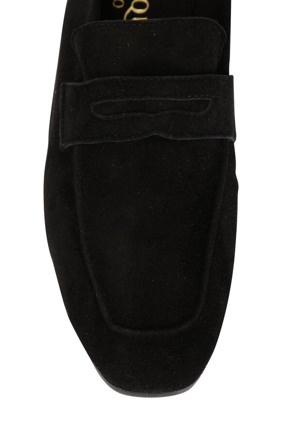 Sophique Milano Essenziale Black Suede Loafer - view 4