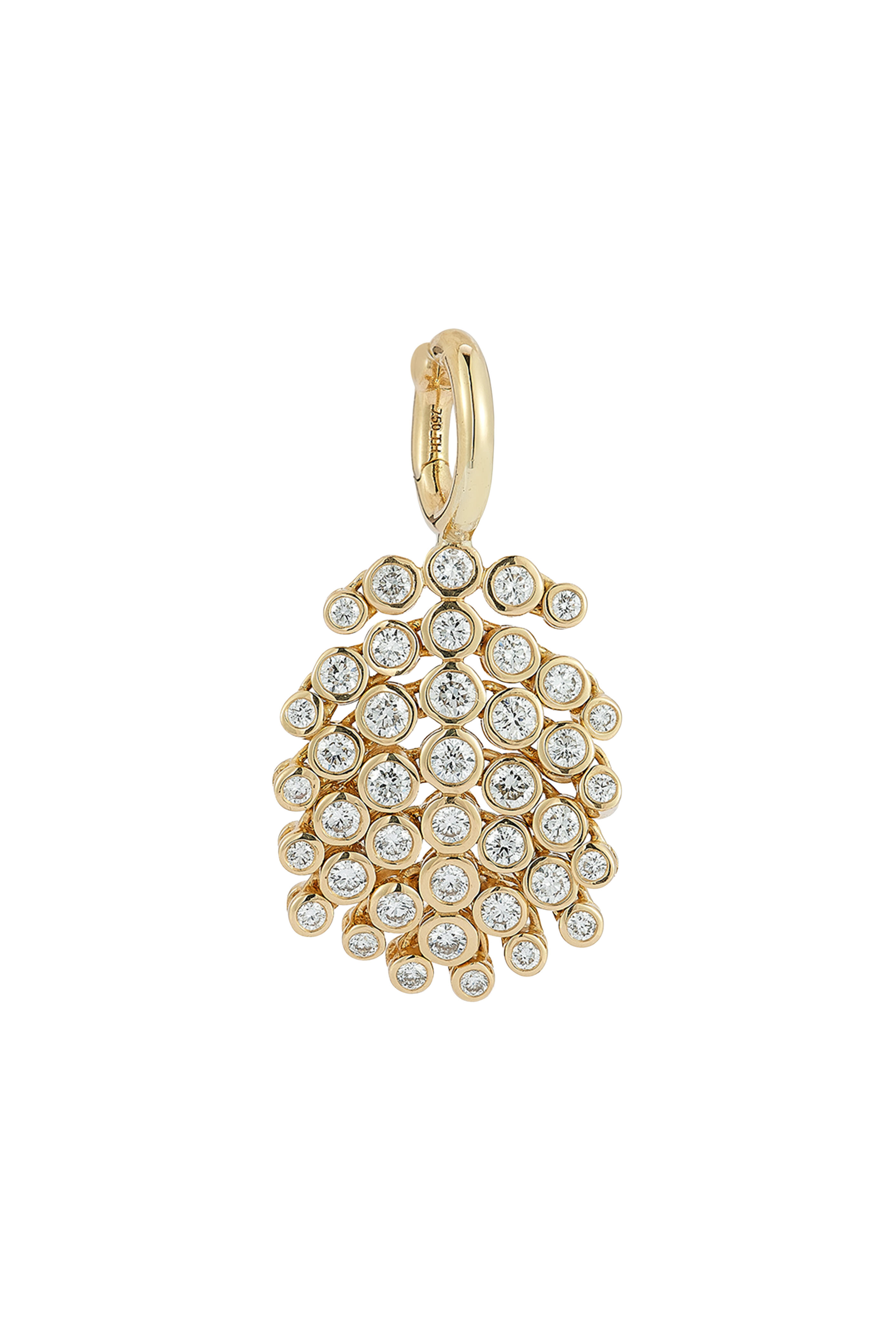 Ondyn - 18k Yellow Gold Small Frise Charm - view 1