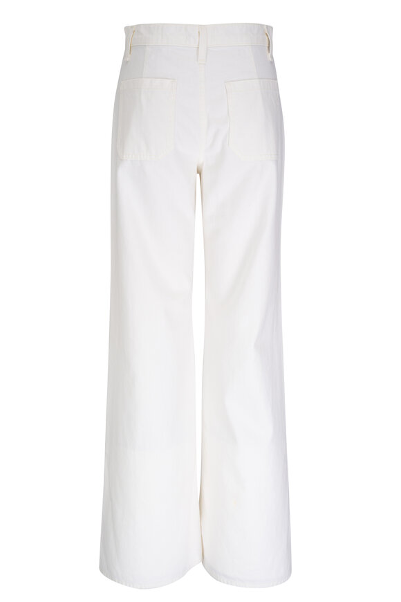Nili Lotan Florence Cream Wash Jean - view 2