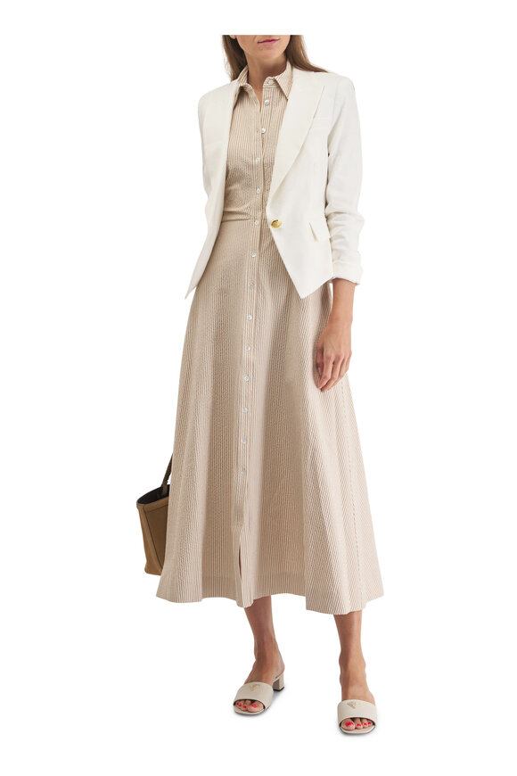 Veronica Beard Hosanna White Dickey Jacket - view 2