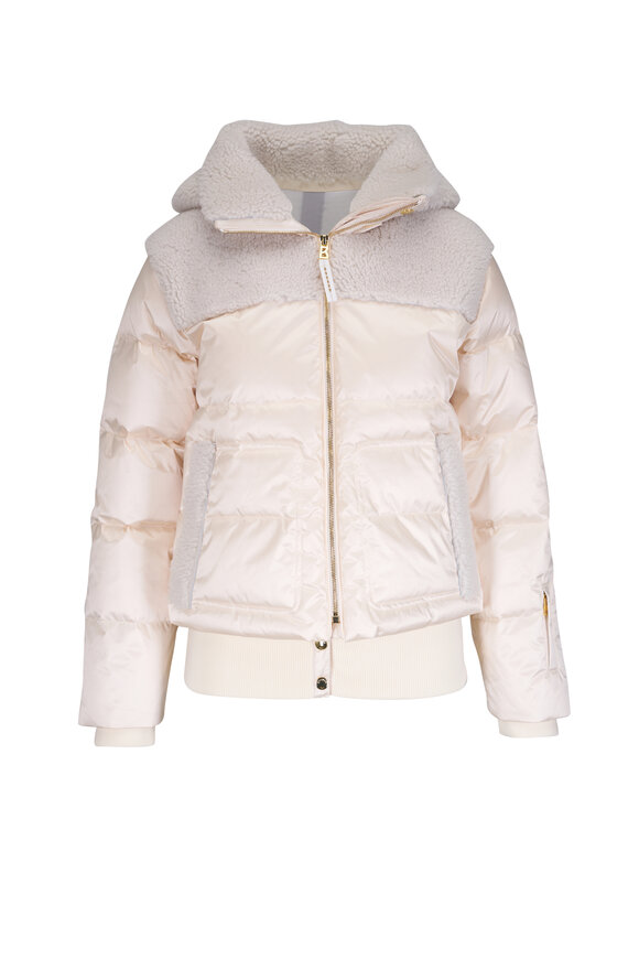 Bogner Dia-LD Off-White Ski Down Puffer Jacket