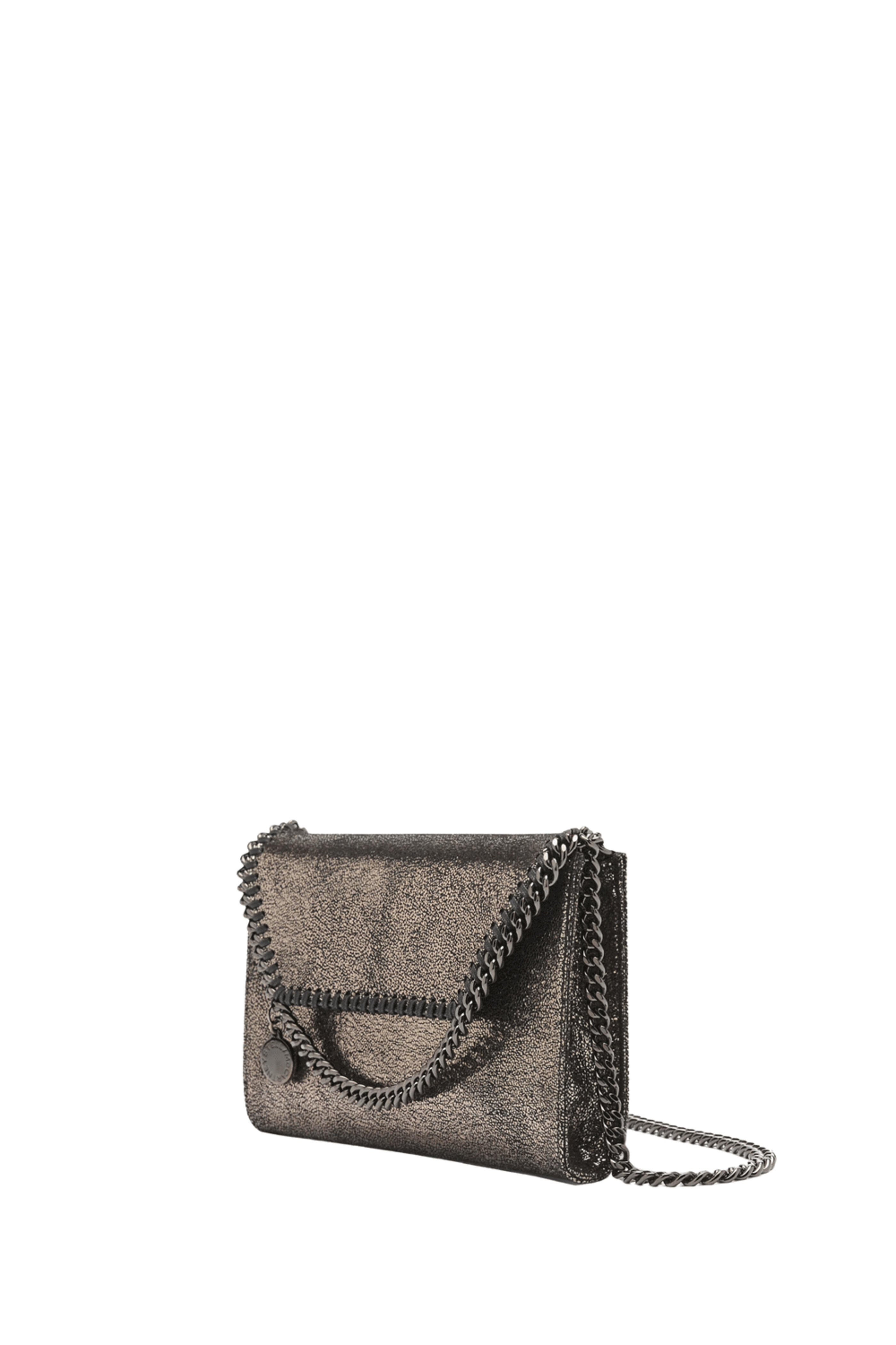 Stella McCartney - Mini Falabella Wallet Crossbody in Ruthenium