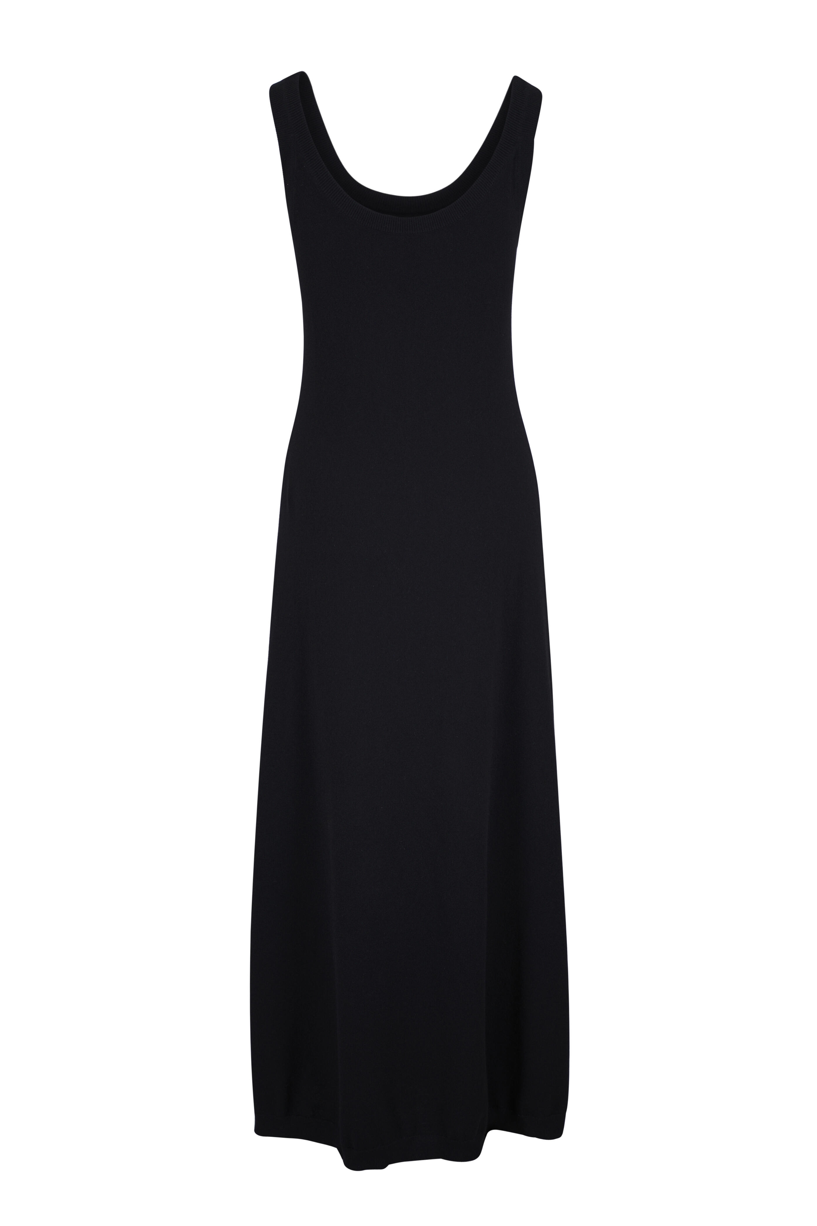 Brunello Cucinelli - Black Cashmere Maxi Dress