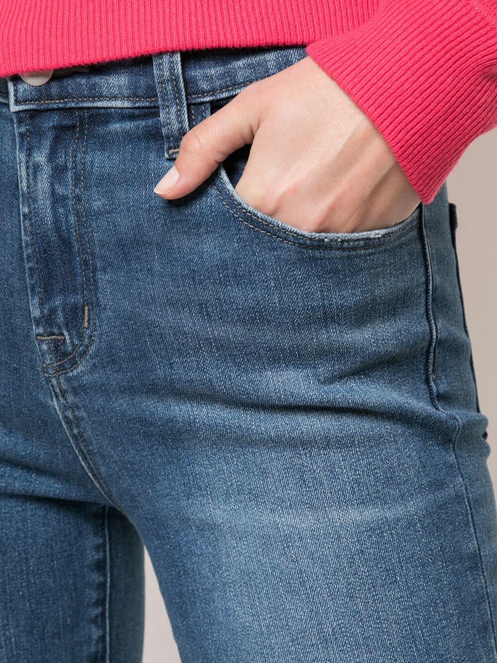 J Brand - Maria Polaris High-Rise Super Skinny Jean