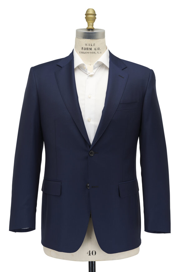 Canali - Navy Blue Wool Suit