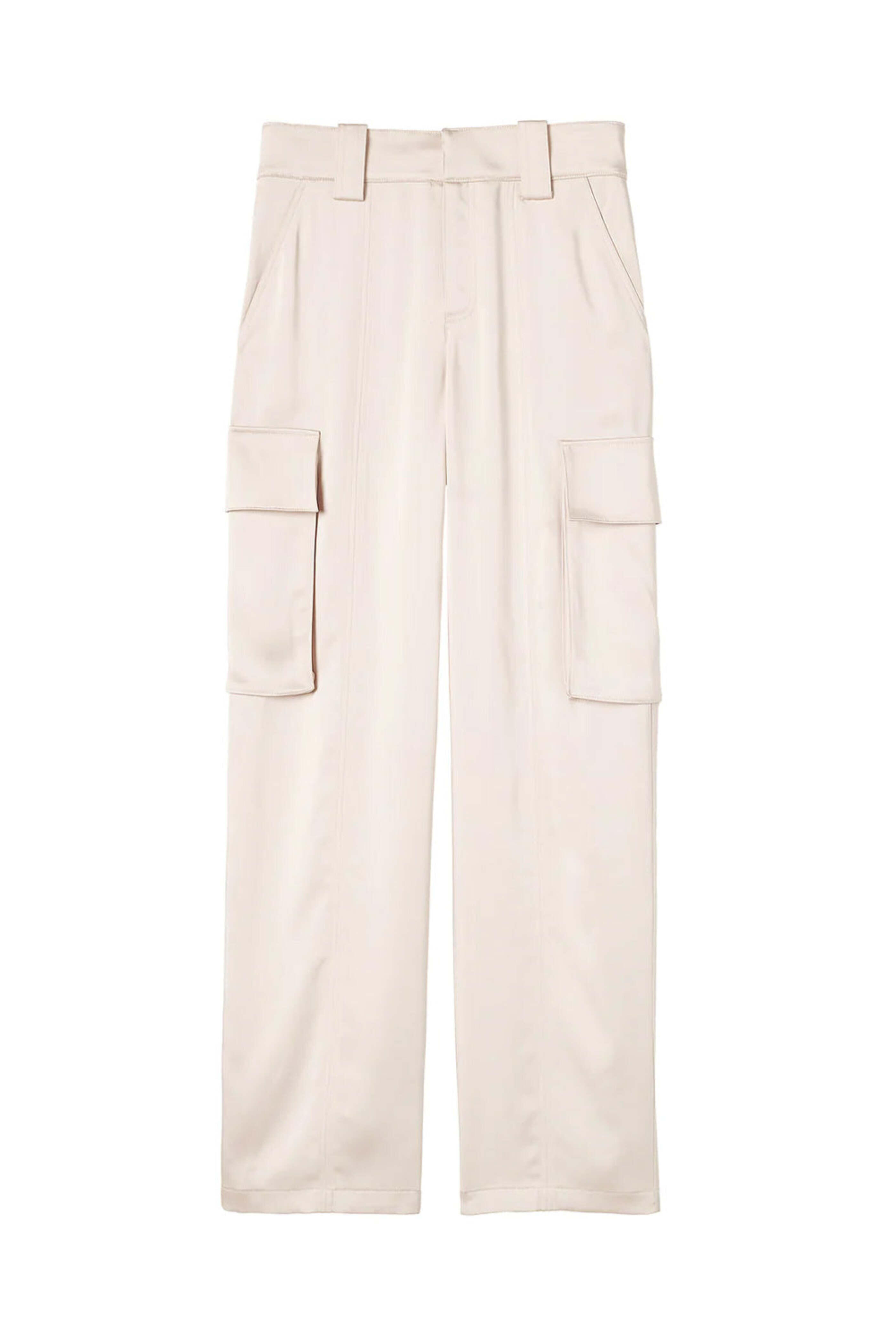 A.L.C. - Light Buff Satin Bryan Pant