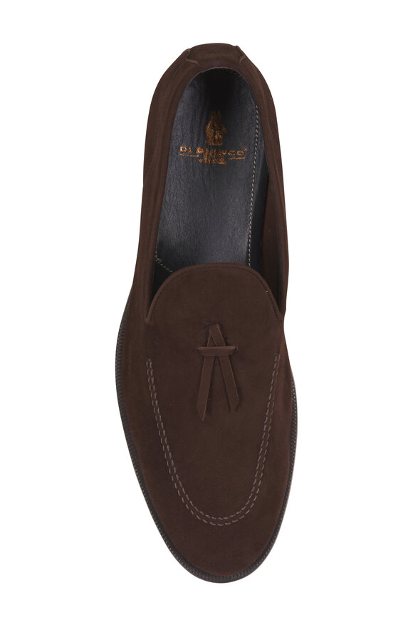 Di Bianco Rotella Rovescato Dark Brown Suede Loafer - view 4