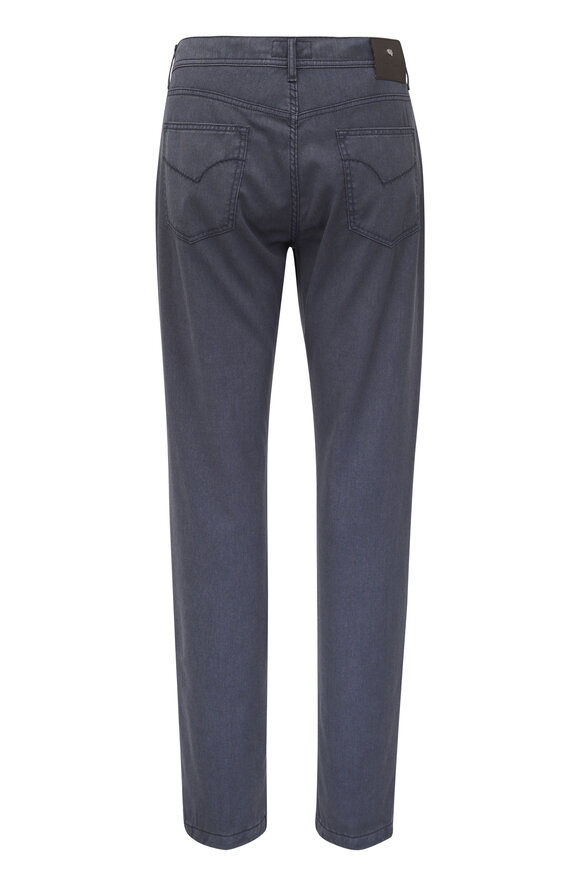 Marco Pescarolo Navy Blue Wool Five Pocket Pant - view 3