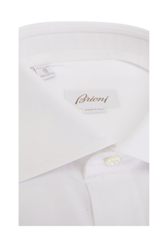 Brioni - White Sea Island Cotton Dress Shirt