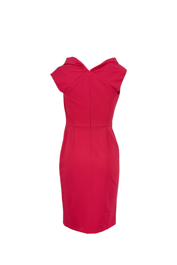 Escada - Diarina Pink Myrtle Cowl Neck Dress