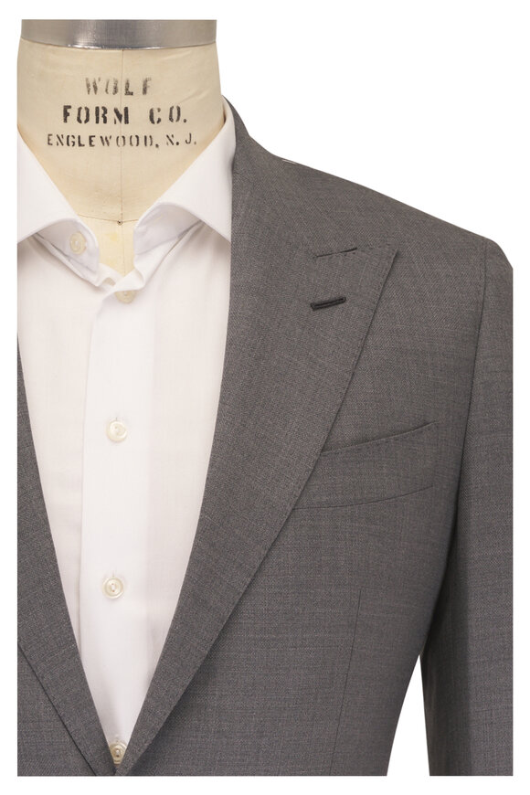 Atelier Munro Medium Gray Wool Suit - view 1