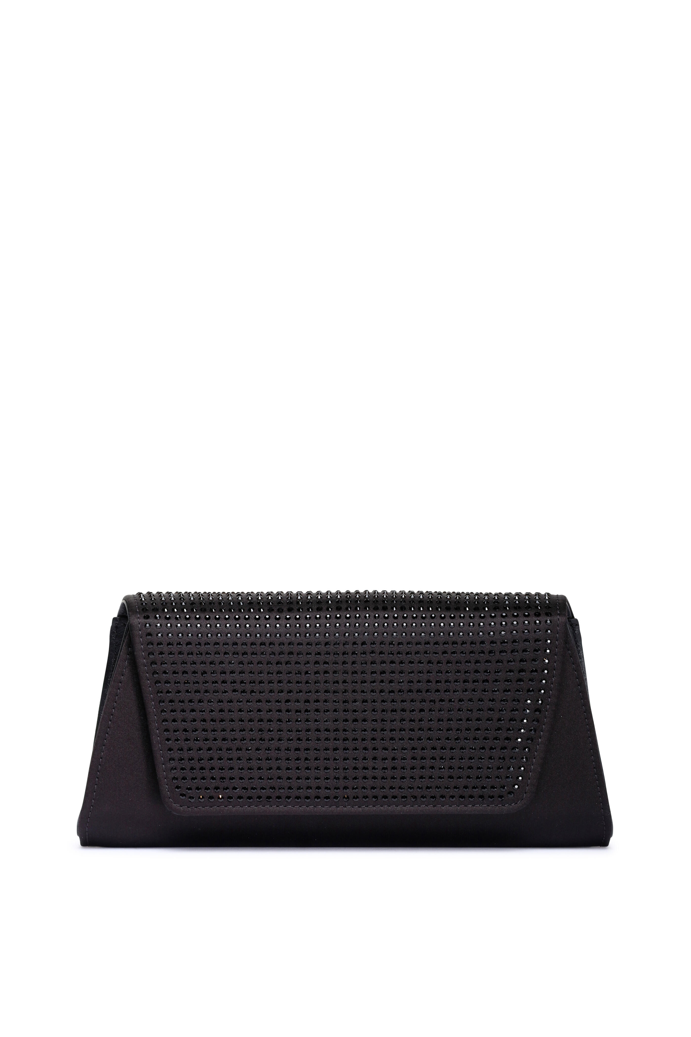 Akris - Anouk Mini Black Trapezoid Clutch