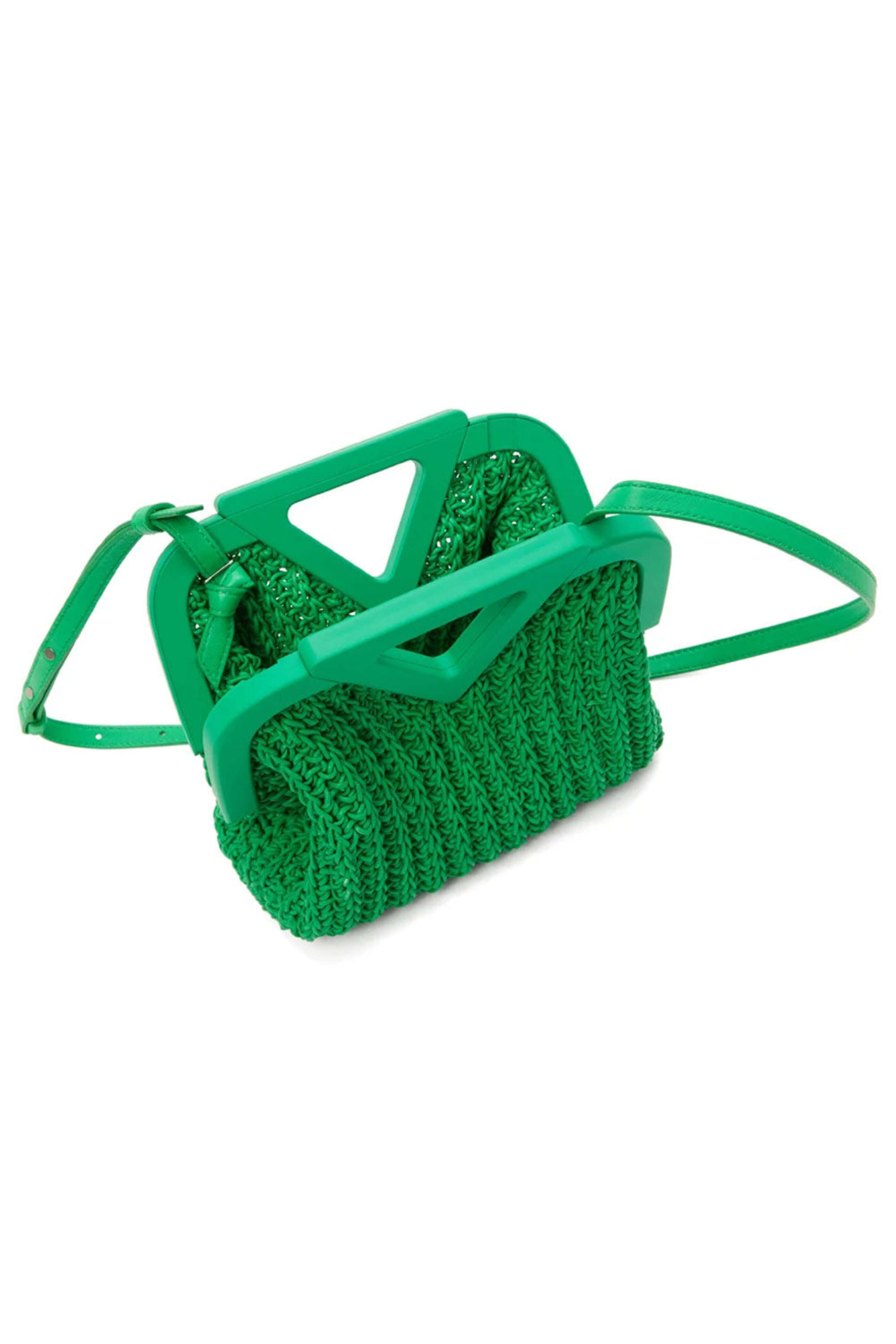 Bottega Veneta - Parakeet Crochet Nappa Bag