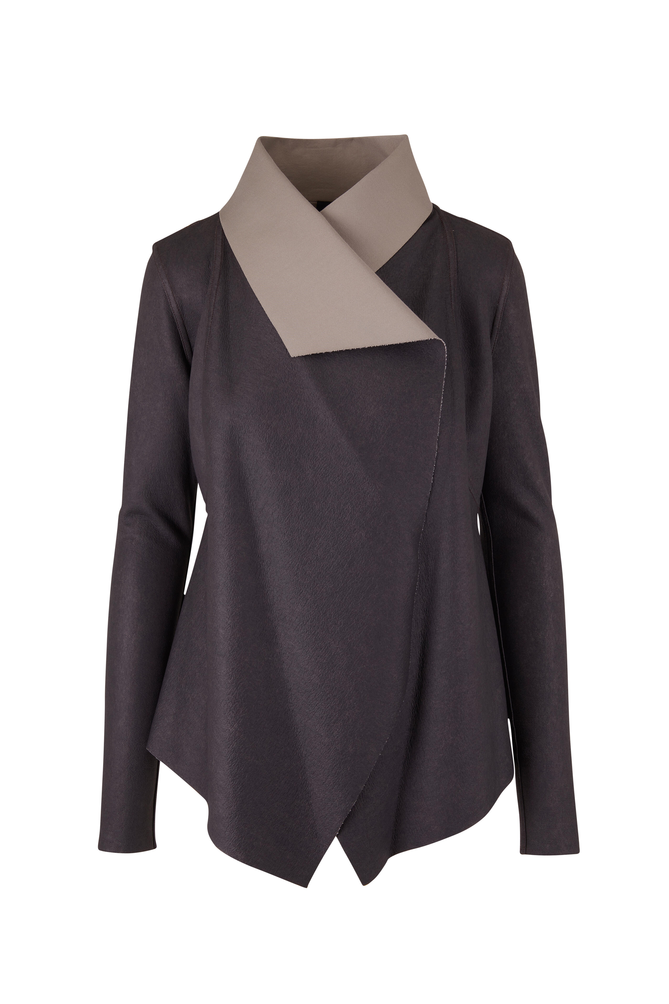 Reversible Drape Jacket — KZ_K STUDIO | Modernist Womenswear Designer