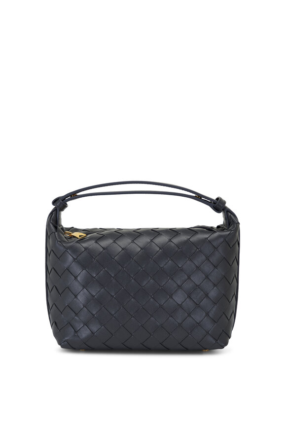 Bottega Veneta Mini Wallace Shadow Intrecciato Leather Bag