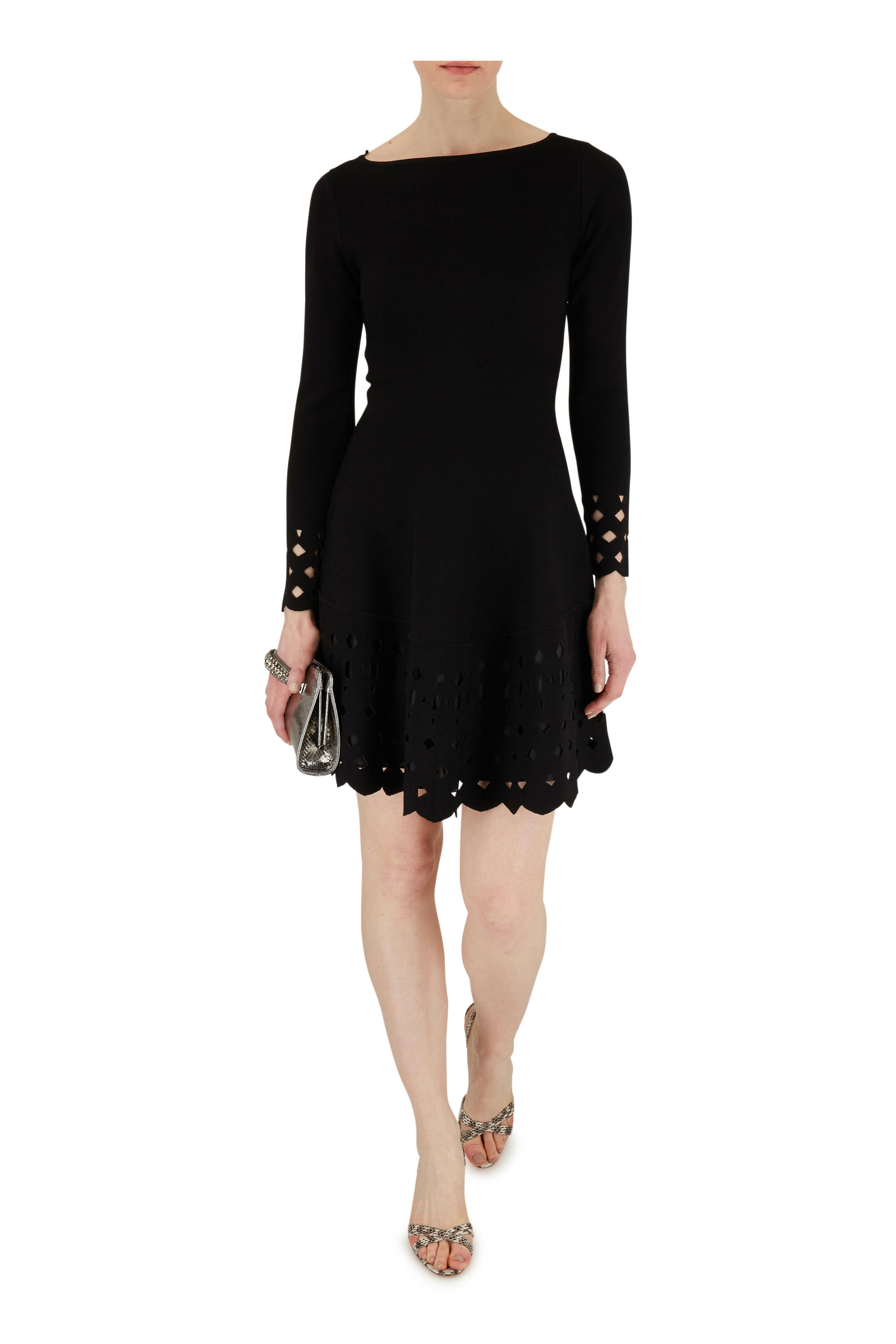 Jimmy Choo - Venus Silver Python Crystal Bracelet Clutch