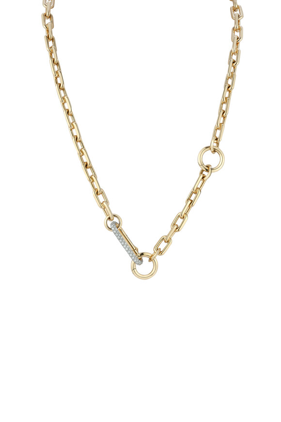 Walters Faith - Saxon Diamond & 18K Solid Gold Extendable Chain