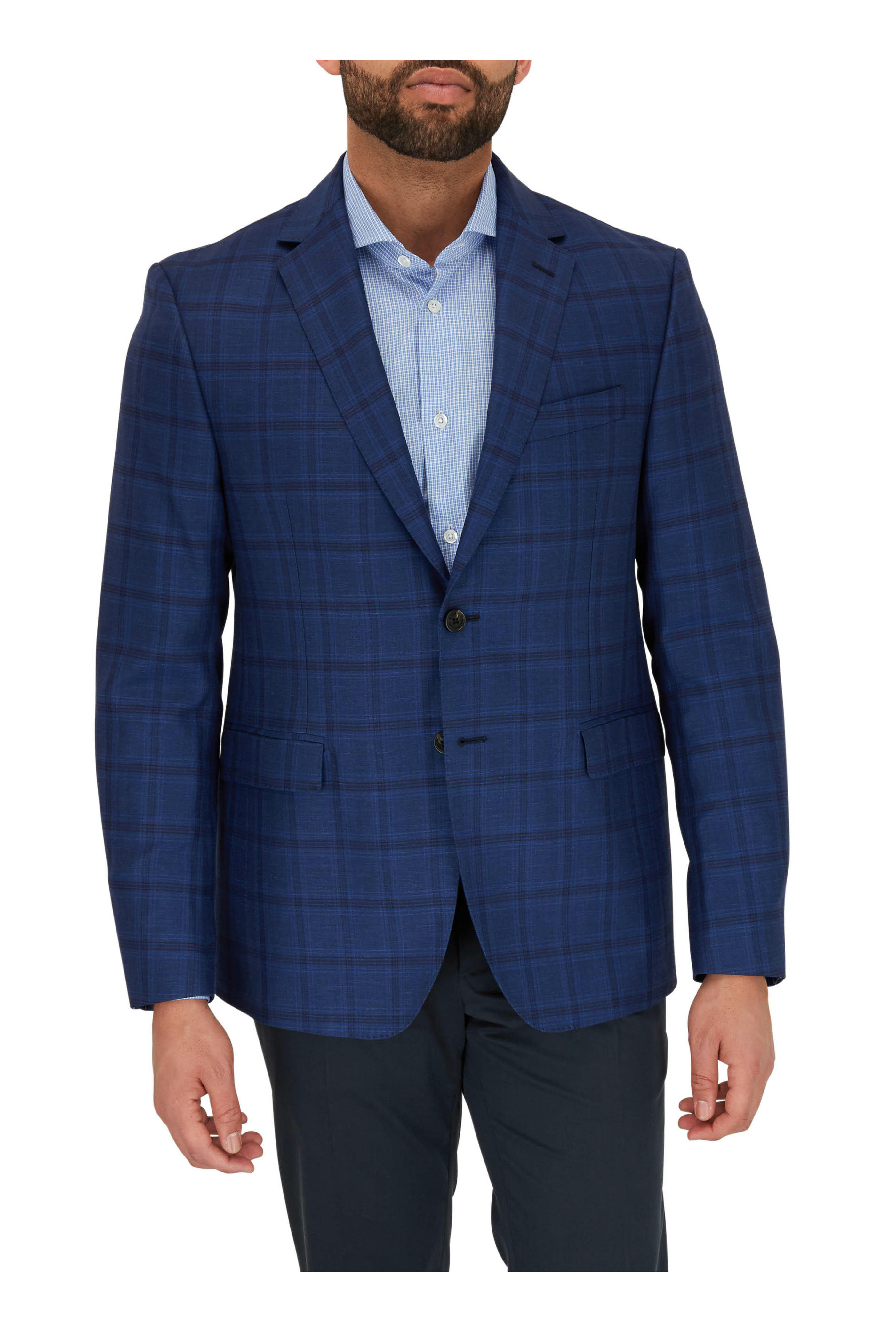 PT Torino - Navy Blue Slim Fit Pant