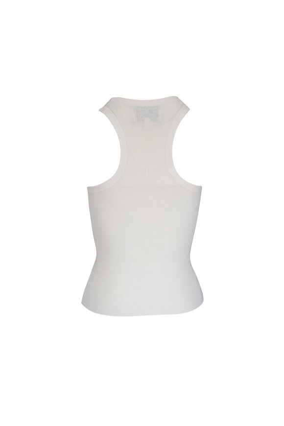 TWP First Layer Ivory Silk & Cotton Tank - view 3