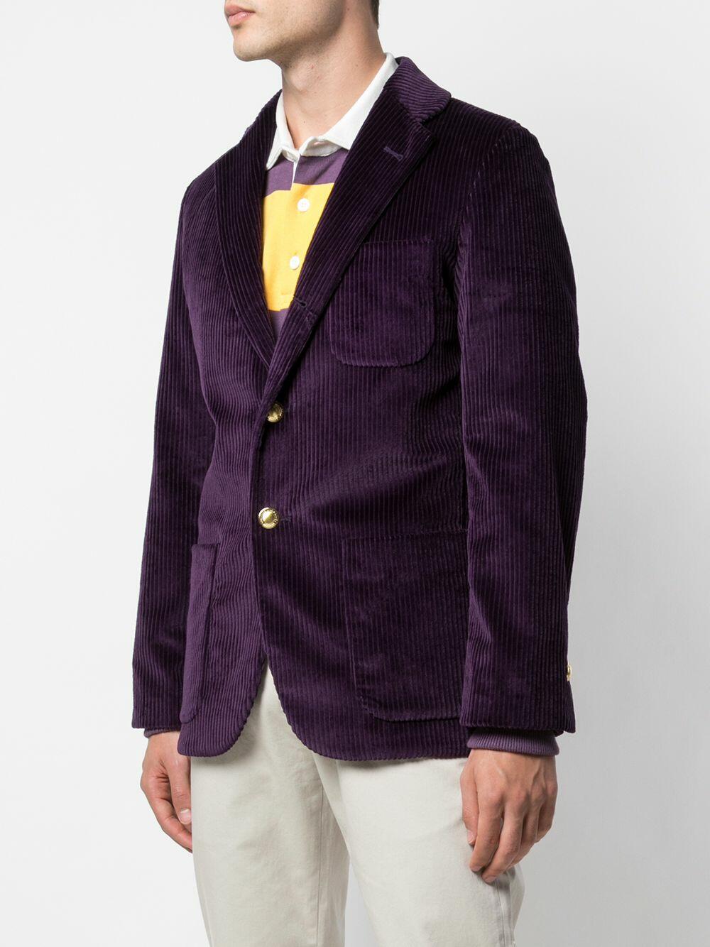 Rowing Blazers - Purple Wide Wale Corduroy Sportcoat