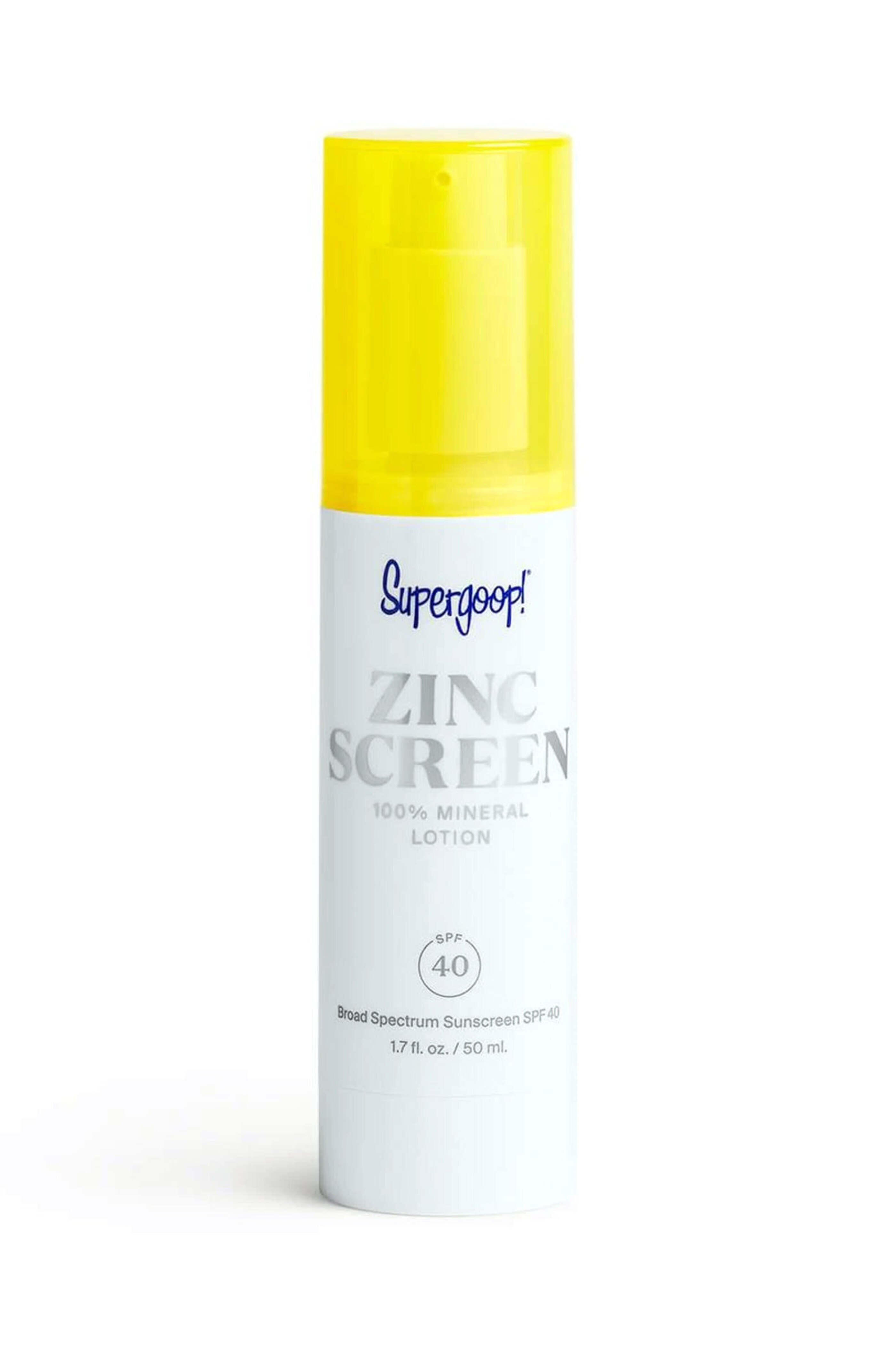 Supergoop! - Zinc Screen 100% Mineral Lotion SPF 40