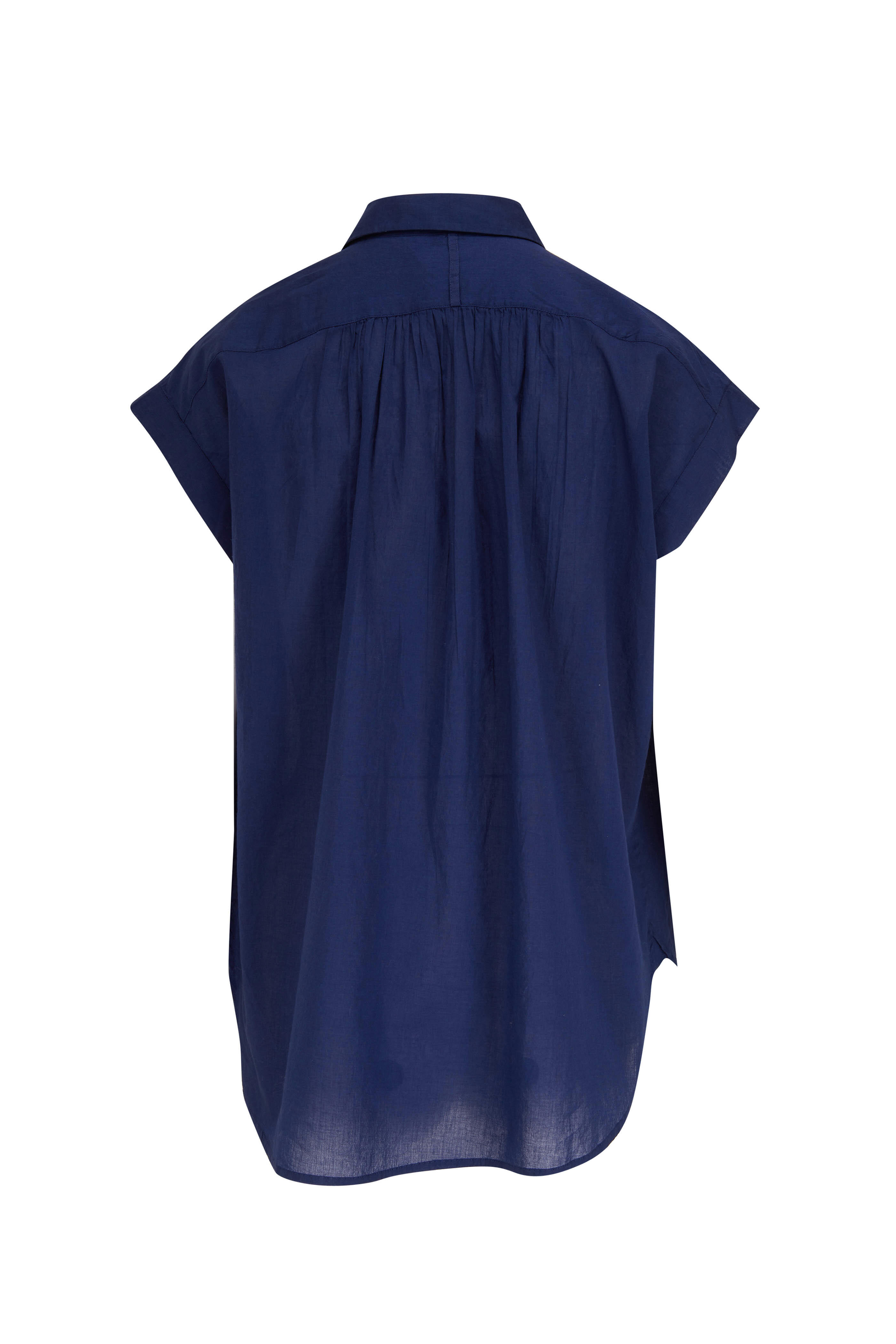 Nili Lotan - Normandy Marine Blue Blouse