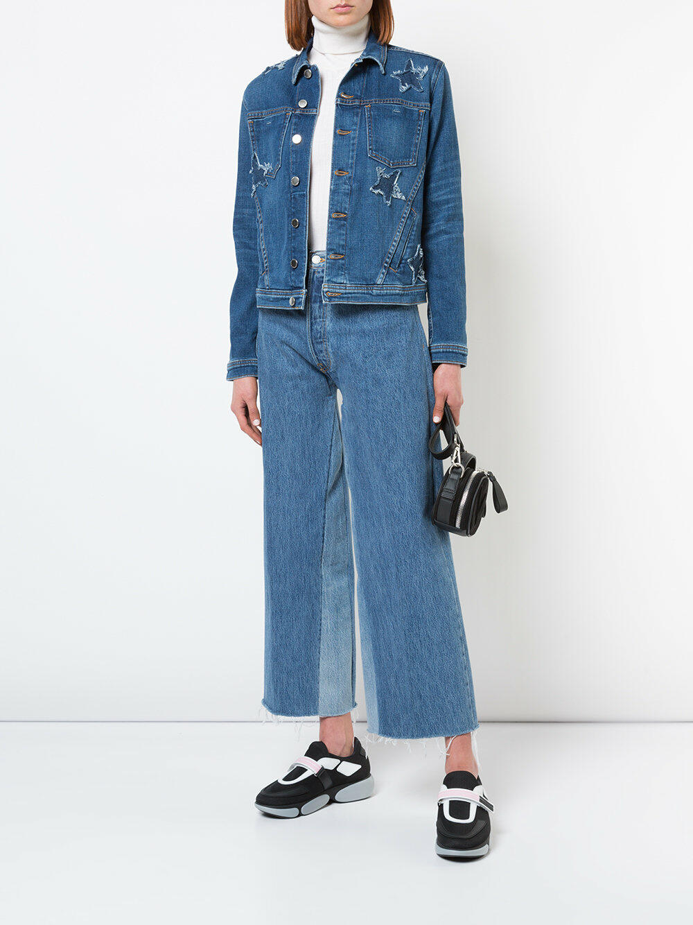 L'Agence - Celine Star Slim Fit Jean Jacket