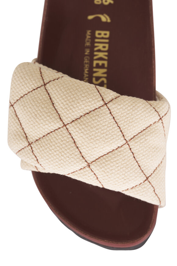 1774 Birkenstock Sylt Cinnamon Canvas Slide - view 5