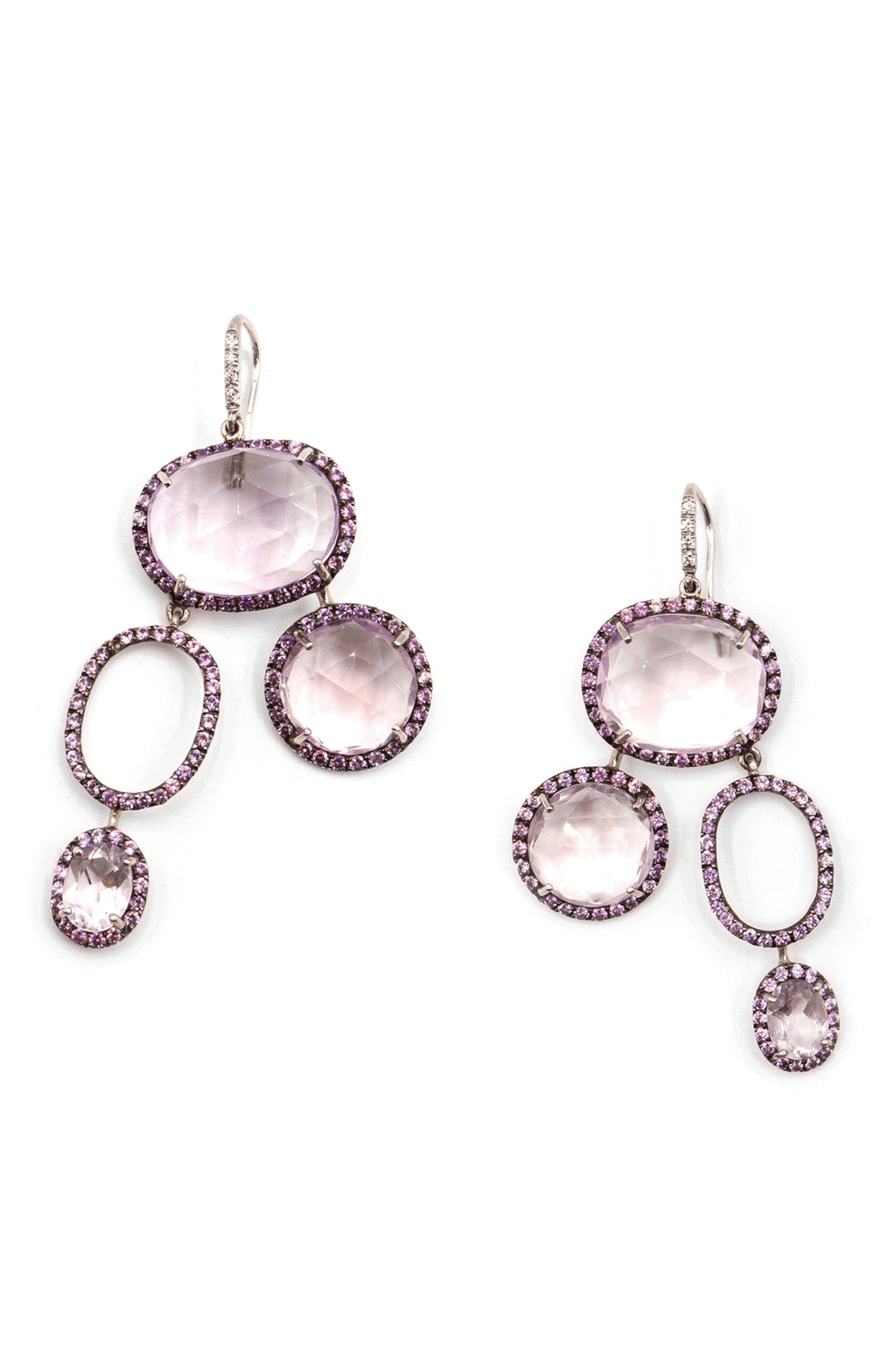 Sharon Khazzam - Cathy Chandelier Earrings