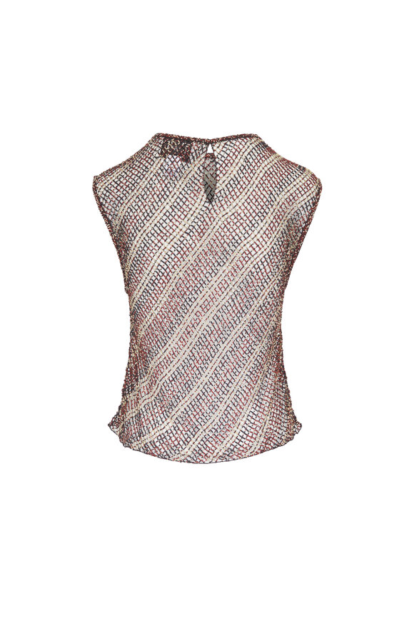 TWP Sable & Chicory Coffee Beaded Tank - view 2