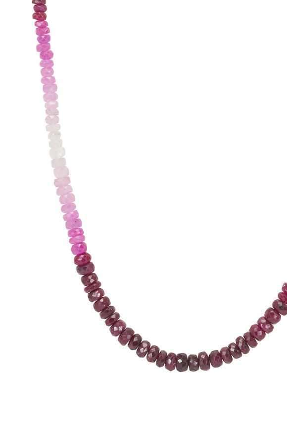 Cristina V. Ombre Ruby Necklace - view 2