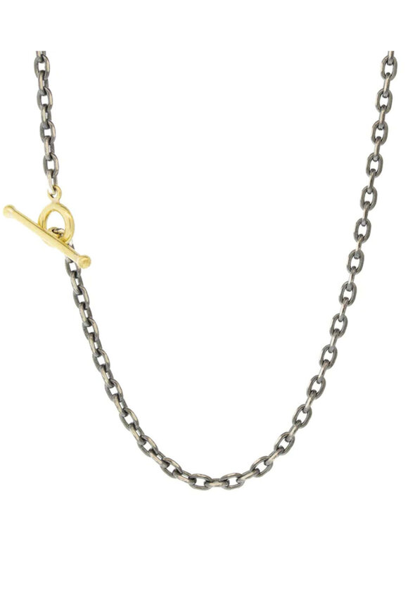 Rene Escobar Lucia Chain with Yellow Gold Toggle
