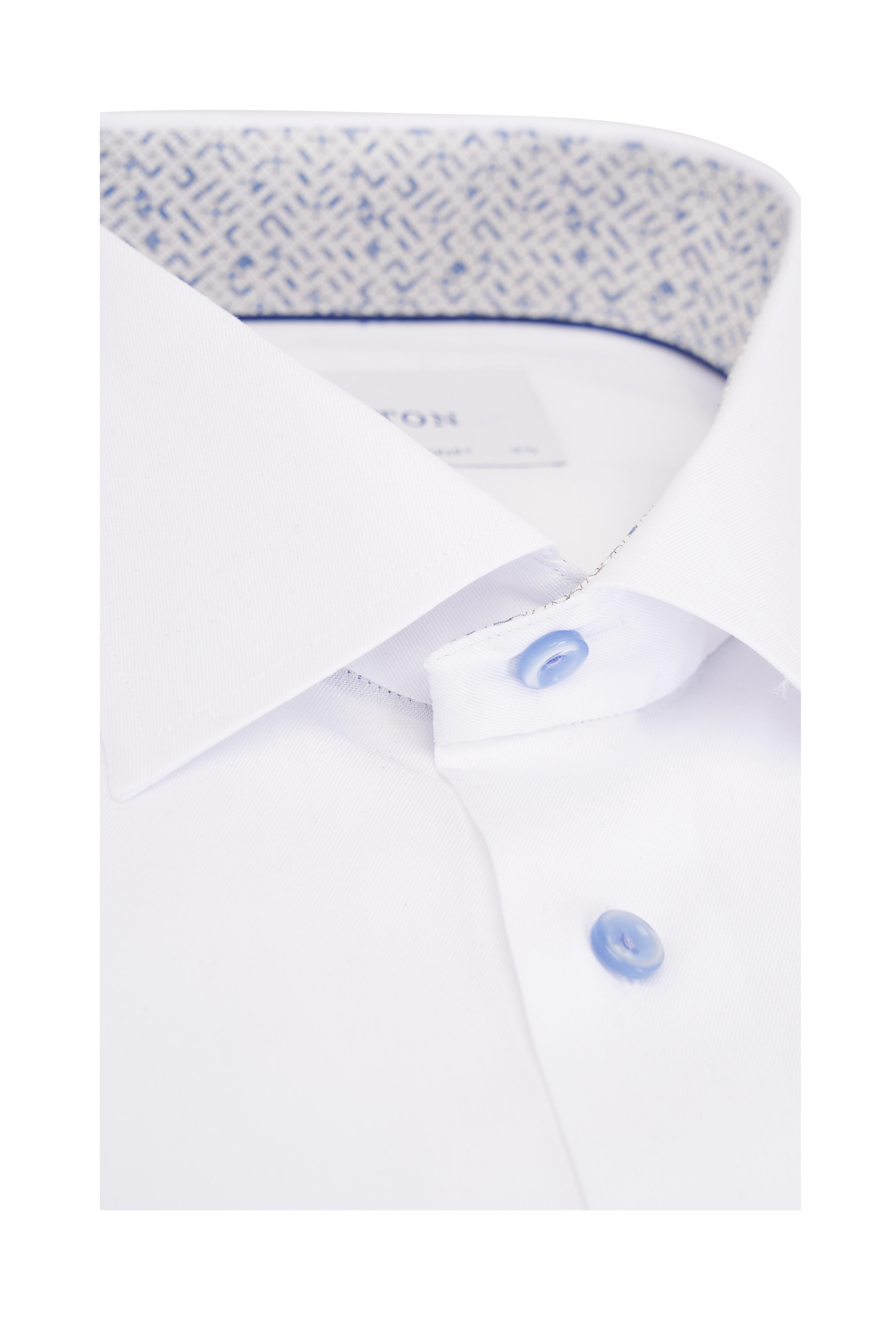 Eton - White Cotton Dress Shirt