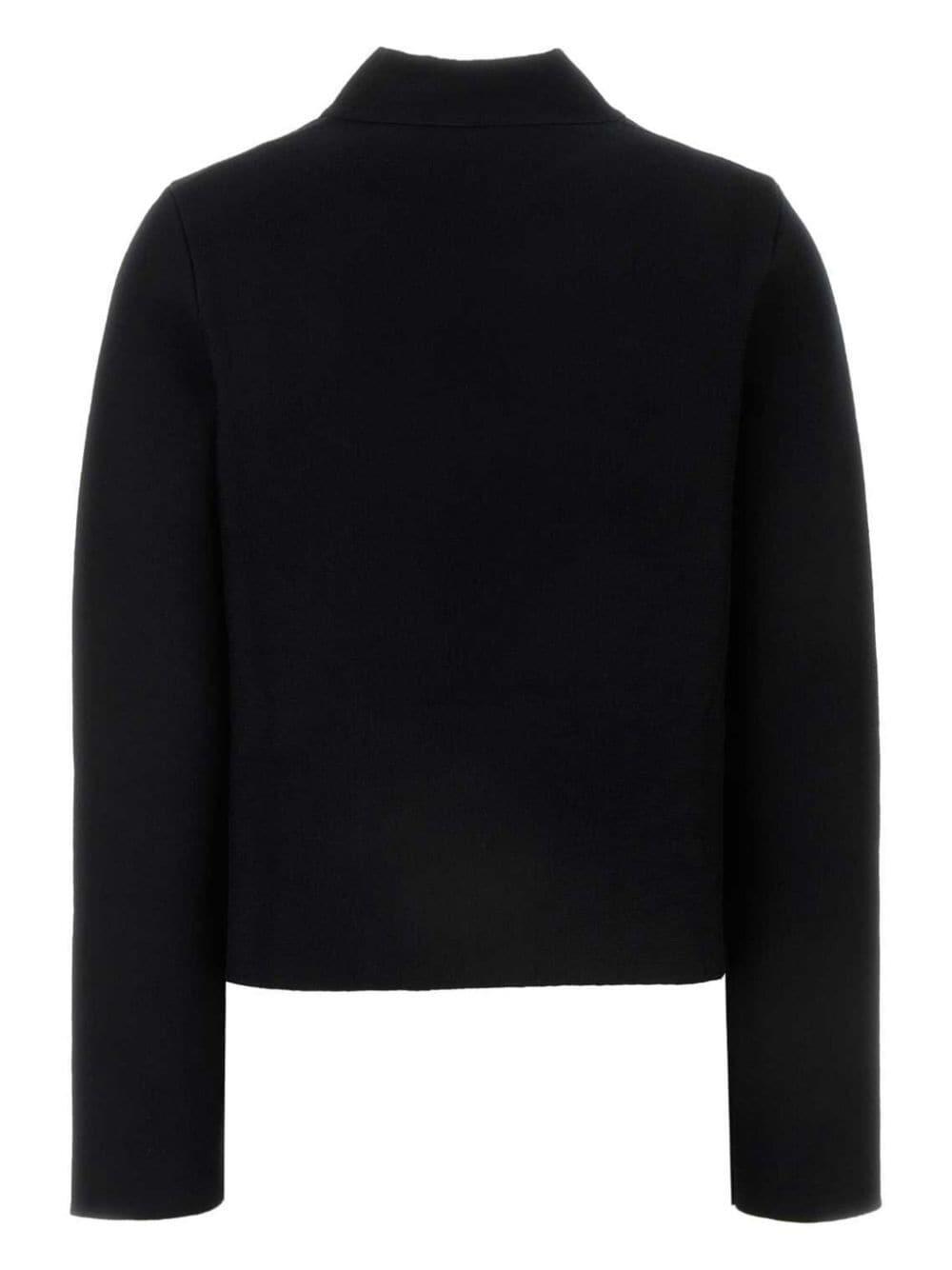 Khaite - Calliope Black Wool Top