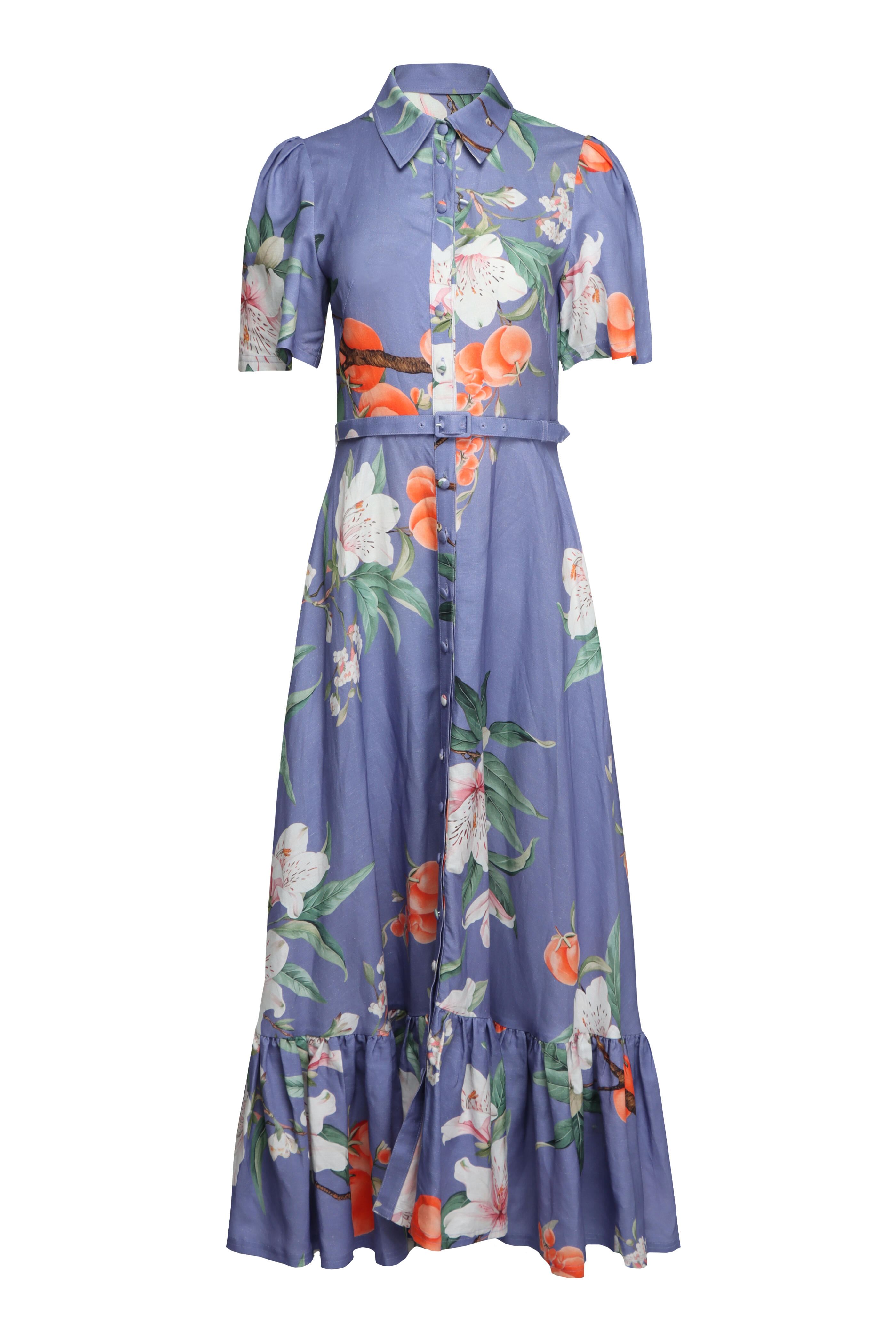 Leo Lin - Becca Moonlight Floral Print Maxi Dress